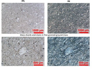 Pp Shapped Rocks Some Microscopic features of Volcaniclastic Rocks in Jurong Formation ...