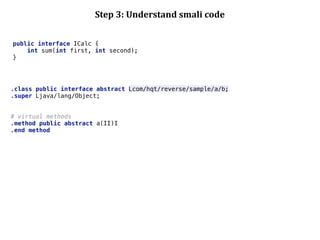 Android Reverse Engineering | PDF