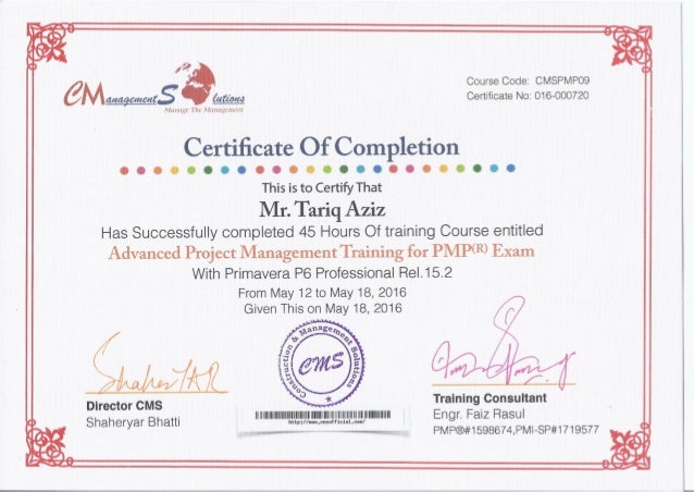 pmp certificate 2015 pmp certificate 2015