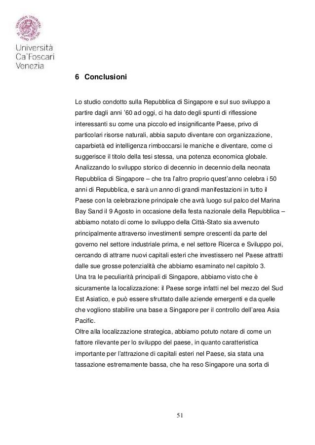 Esempio Conclusioni Tesi Di Laurea Economia Esempio Conclusioni Tesi Di Laurea Economia