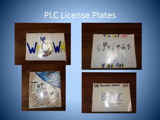 PLC License Plates
 