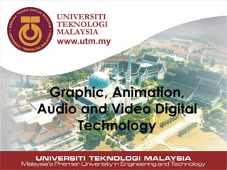Graphic, Animation,
Audio and Video Digital
Technology
 