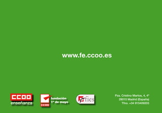 Impacto de la crisis en Educación