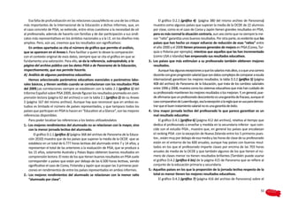 Esa falta de profundización en las relaciones causa/efecto es una de las críticas           El gráfico D.2.1 (gráfico 4) (página 380 del mismo archivo de Panorama)
más importantes de la Internacional de la Educación a dichos informes, que, en              muestra como algunos países que superan la media de la OCDE de 22 alumnos
el caso concreto de PISA, se extiende, entre otras cuestione a la necesidad de oír          por clase, como es el caso de Corea y Japón tienen grandes resultados en PISA,
al profesorado, además de hacerlo con familias y de dar participación a sus sindi-          pero es más normal la situación contraria, aun sea cierto que no siempre la me-
catos más representativos en los ámbitos nacionales y a la I.E. en los diseños más          nor “ratio” garantiza unos buenos resultados. Por otra parte, es evidente que los
amplios. Pero, aún así, creemos que los resultados son significativos:                      países que han hecho un mayor esfuerzo de reducción de esas “ratios” entre
    En ambos apartados se cita el número de gráfico que permite el análisis,                el año 2000 y el 2008 tienen procesos generales de mejora en PISA (Corea, Tur-
que se aparecen en el Anexo I. Para facilitar a quien lo desee la comparación               quía o Polonia por ejemplo); mientras que aquellos que las han incrementado
con el contexto original de esos datos, siempre que se cita el gráfico en que se            (como USA o Islandia) han empeorado sus resultados educativos.
fundamenta una valoración. Para ello, se da la referencia, subrayándola, a la           3.- Los países que más estimulan a su profesorado también obtienen mejores
página del archivo público con los datos PISA o de Panorama de la Educación,                resultados.
respectivamente, que nos permite hacerla.                                                       Aunque hay algunas excepciones a que los salarios más altos, o a que una carrera
A)	 Análisis de algunos parámetros educativos                                               docente con gran progresión salarial (que son datos complejos de comparar a escala
    Hemos seleccionado parámetros educativos esenciales o parámetros labo-                  internacional) garanticen los mejores resultados; la tabla D.3.2 (gráfico 5) (página
rales básicos, y tienen sentido cuando se correlacionan con los resultados PISA             408 del archivo) de Panorama de la Educación, que trata de los cambios salariales
del 2009 Las correlaciones siempre se establecen con la tabla 2.1 (gráfico 1) del           entre 1996 y 2008, muestra como los sistemas educativos que más han cuidado de
Informe Español sobre PISA 2009, donde figuran los resultados promedio en com-              su profesorado mantienen los mejores resultados o los mejoran. Y, en general, pue-
prensión lectora (página 62 del archivo) o con la tabla 2.1 (gráfico 2) de su Anexo         de afirmarse que un profesorado descontento es una garantía de fracaso, aunque el
2 (página 167 del mismo archivo). Aunque hay que reconocer que en ambos es-                 caso comparativo de Luxemburgo, sea la excepción a la regla que se usa para demos-
tudios es limitado el número de países representados, y que tampoco todos los               trar que el buen tratamiento salarial no es una garantía de éxito.
países que participan en PISA lo hacen en “Education at a Glance”, son las mejores      4.- Una mayor jornada lectiva del profesorado lo que parece garantizar es un
referencias disponibles.                                                                    mal resultado educativo
    Para poder localizar las referencias a los textos utilizadosdatos                           El gráfico D.4.1 (gráfico 6) (página 412 del archivo), relativa al tiempo que
1.- Los mejores rendimientos del alumnado no se relacionan con la mayor, sino               dedica el profesorado a enseñar y medida en la secundaria inferior -que coin-
    con la menor jornada lectiva del alumnado.                                              cide con el estudio PISA-, muestra que, en general los países que encabezan
        El gráfico D.1.1 (gráfico 3) (página 368 del archivo de Panorama de la Educa-       el ranking PISA -con la excepción de Nueva Zelanda entre los 5 primeros pues-
    ción 2010) muestra que de los países que superan la media de la OCDE -que se            tos-, están muy por debajo de esa media y las horas de clase de su profesorado
    establece en un total de 6.777 horas lectivas del alumnado entre 7 y 14 años, y         están en el entorno de las 600 anuales, aunque hay países con buenos resul-
    representan el total de las anteriores a la evaluación de PISA, que se produce a        tados en los que el profesorado imparte clases por encima de las 703 horas
    los 15 años, solamente Australia y Países Bajos obtienen buenos resultados en           anuales de media de la OCDE y que también algunos de los que tienen el nú-
    comprensión lectora. El resto de los que tienen buenos resultados en PISA suele         mero de clases menor no tienen resultados brillantes (También puede usarse
    corresponder a países que están por debajo de las 6.500 horas lectivas, siendo          el gráfico D.4.2 (gráfico 6 bis) de la página 415 de Panorama que se refiere al
    significativo el caso de Corea, Finlandia y Japón que ocupan las 3 primeras posi-       conjunto de la educación primaria y secundaria.
    ciones en rendimientos de entre los países representados en ambos informes.         5.- Aquellos países en los que la proporción de la jornada lectiva respecto de la
2.- Los mejores rendimientos del alumnado se relacionan con la menor ratio                  total es menor tienen los mejores resultados educativos.
    “alumnado por clase”.                                                                       El gráfico D.4.3 (gráfico 7) (página 416 del archivo de Panorama) sobre el


                                                                                                                                                                             55
 