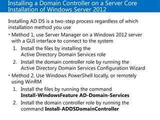 Module 2- introduction to Active Directory Domain Servics.pptx
