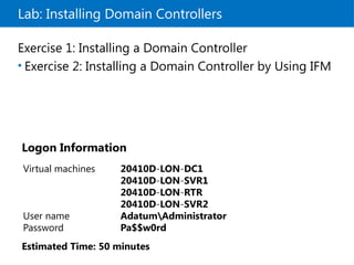 Module 2- introduction to Active Directory Domain Servics.pptx