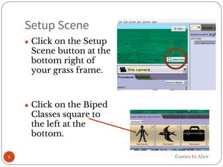 Game Making in Alice - Coding Preview: