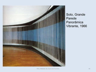Soto, Grande
Parede
Panorâmica
Vibrante, 1966
HCA, Módulo 10, Curso de Turismo 45
 