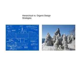 Hierarchical vs. Organic Design
Strategies
 