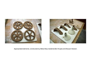 Appropriated elements, constructed by fellow Bray residents Ben Krupka and Kenyon Hanson.
 