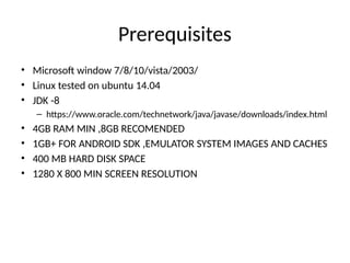 Comprehensive Guide to Setting Up Android Development Environment and ...