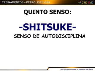 QUINTO SENSO:
-SHITSUKE-
SENSO DE AUTODISCIPLINA
 
