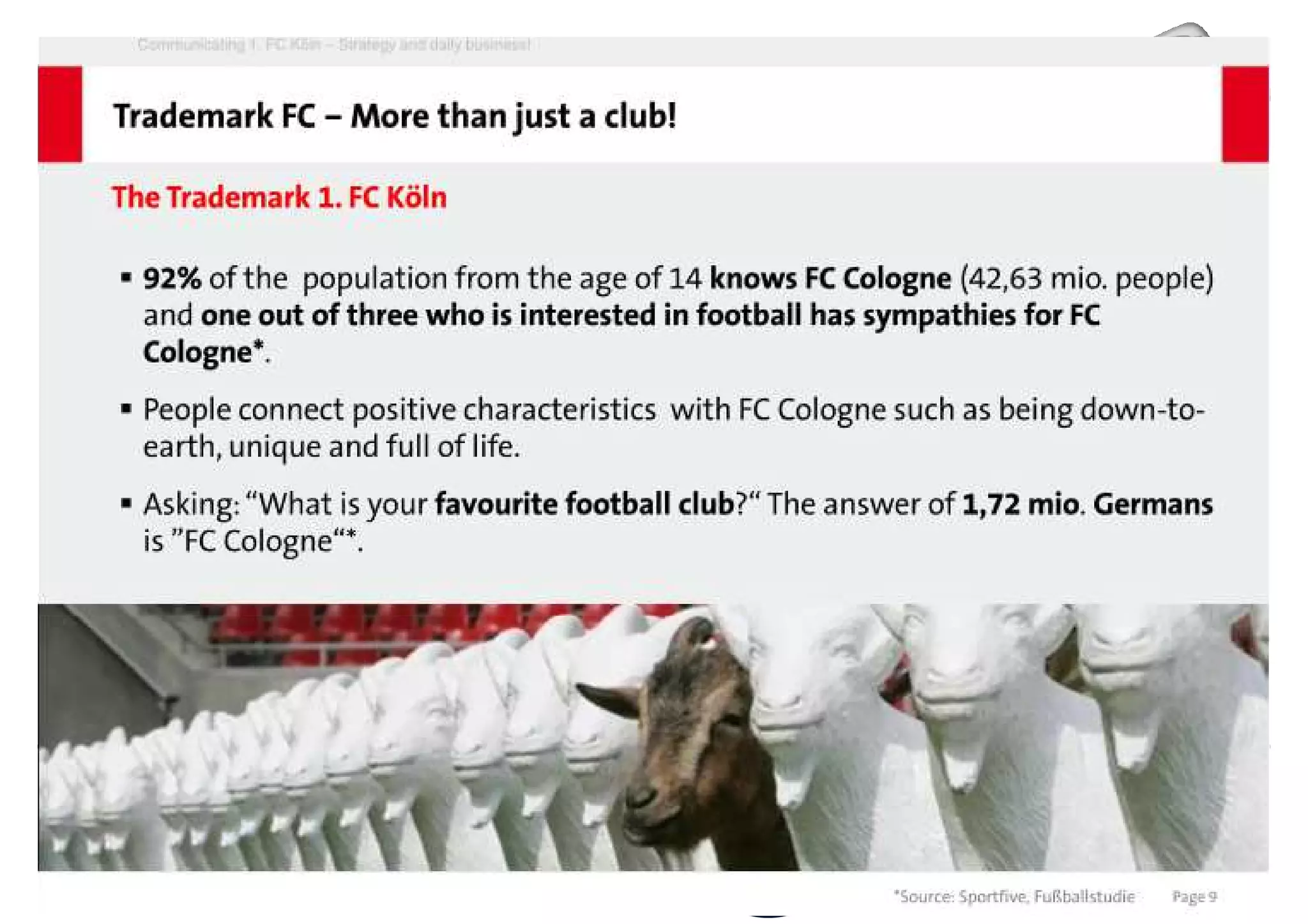 Merchandising - the club – fan connection - Fans co-create
 