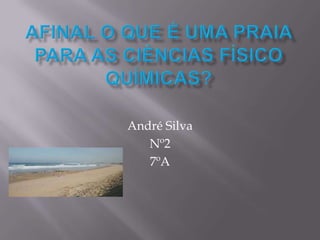 André Silva
   Nº2
   7ºA
 