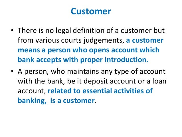 02 banker customer realtion ship and special types of accounts 02 banker customer realtion ship and special types of accounts