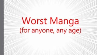 Best Worst Manga San Diego Comic Con 19 Best Worst Manga San Diego Comic Con 19