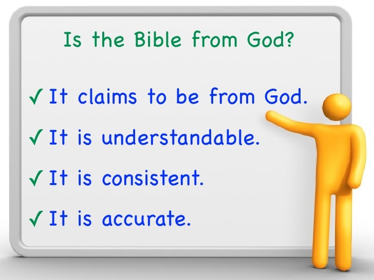 Is The Bible from God?