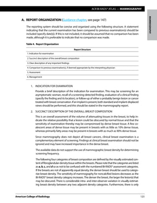 02 birads mammography reporting | PDF | Medical Tests | Medical Health