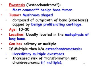 Exostis 02 bone Tumors | PPT