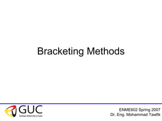 Bracketing Methods | PDF | Science