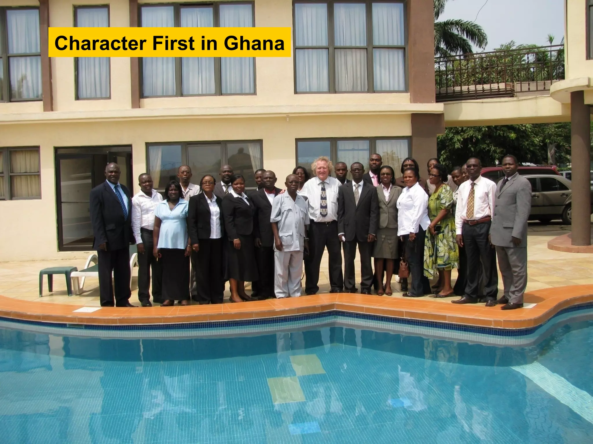 Character First in Ghana
 
