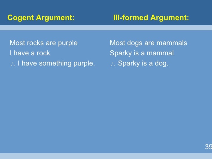02b Well Formed Arguments