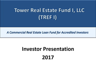 Investor Presentation
2017
 