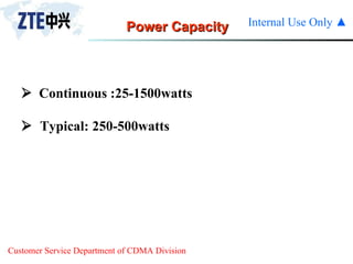 Power Capacity    Continuous :25-1500watts    Typical: 250-500watts 