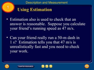 Description and Measurement | PPT