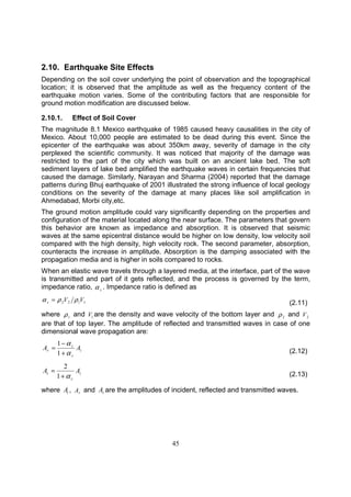 02 chapter: Earthquake: Strong Motion and Estimation of Seismic Hazard ...