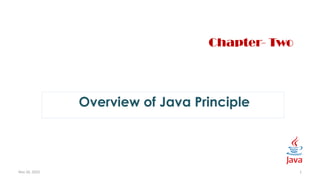 02Chapter Two- Overview of Java Principle.pptx