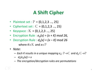 classical of cryptography and the security of the newtork | PDF