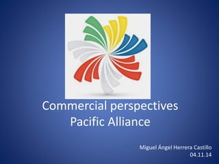 Commercial perspectives 
Pacific Alliance 
YHWH Miguel Ángel Herrera Castillo 
04.11.14 
 