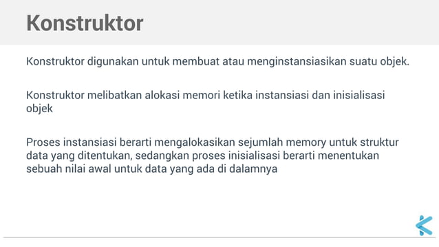 Algoritma dan Struktur Data - Konstruktor dan Destruktor | PDF