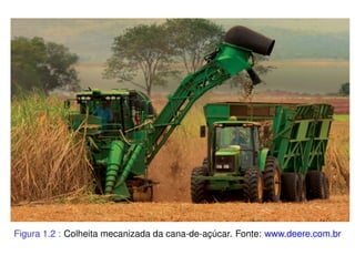 Sumario
1 Períodos de Safra no Brasil
2 Produção de cana pelo mundo
O que é 1 hectare, ha?
Participação da cana em relação à outras plantas cultivadas no Brasil
3 Produtividade da cana-de-açúcar
A produtividade e a sazonalidade da cana-de-açúcar
4 Projeção para Safra 2015/16
5 O Mix de produção
Clauber D.R. (UEMS) Produção de cana fev15 6 / 37
 