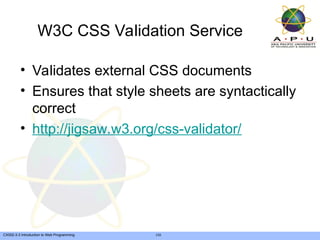 Chapitre 2 : CSS3 les feuilles de styles | PPT