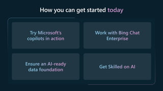 How you can get started
 