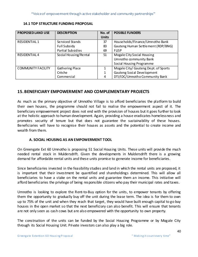 wallpapers Umnotho Usemhlabathini Indaba umnotho proposal funding draft 1
