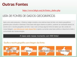 Outras Fontes
https://www.labgis.uerj.br/fontes_dados.php
 