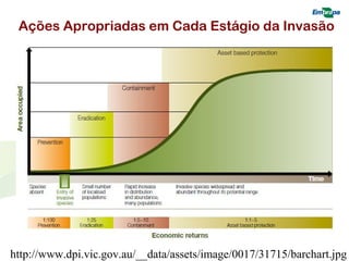 Ações Apropriadas em Cada Estágio da Invasão 
http://www.dpi.vic.gov.au/__data/assets/image/0017/31715/barchart.jpg 
 