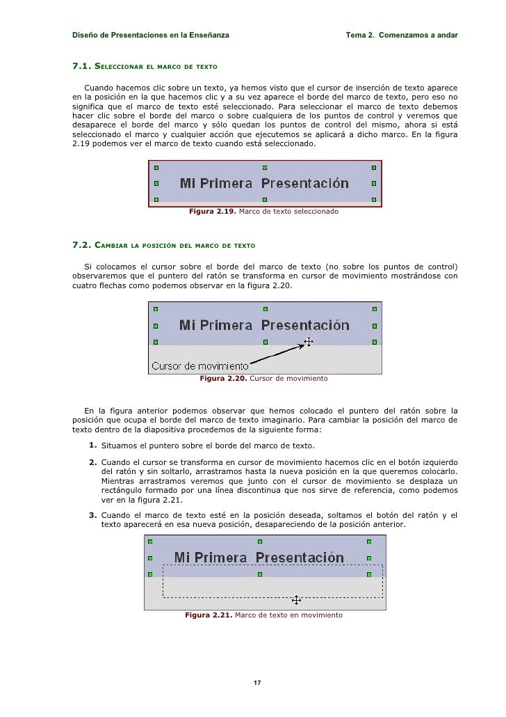 02 Diseno De Presentaciones Comenzamos A Andar