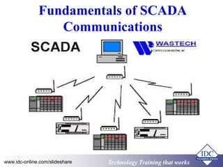 Technology Training that WorksTechnology Training that Workswww.idc-online.com/slideshare
Fundamentals of SCADA
Communications
 