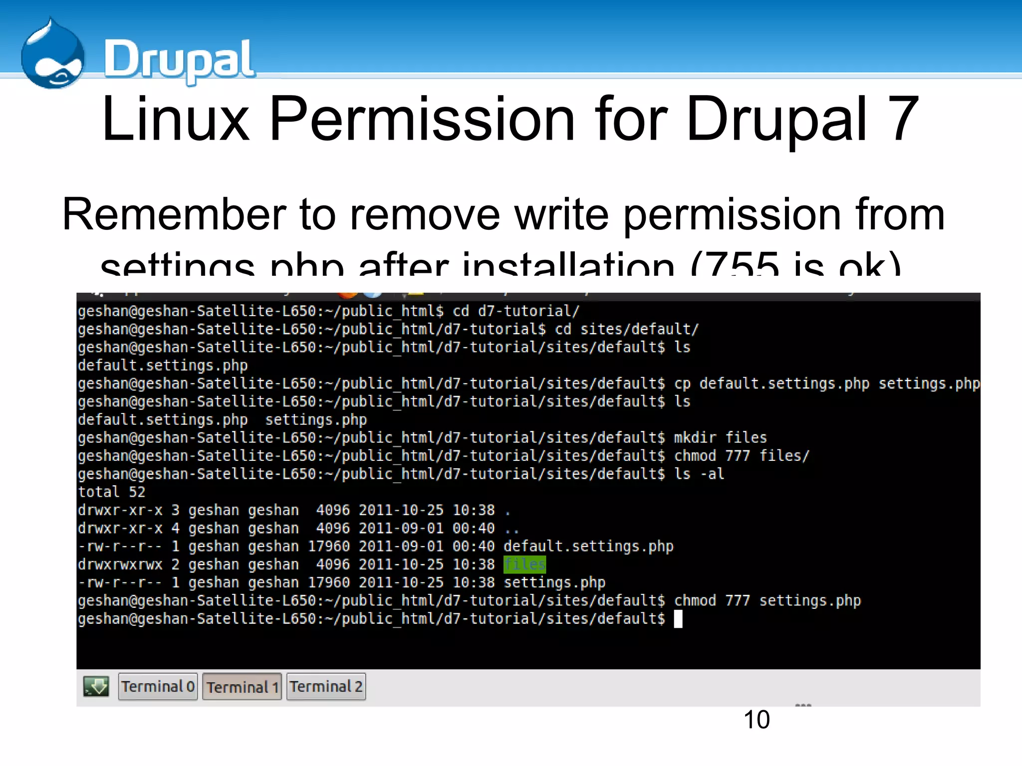Save the file Save the file 