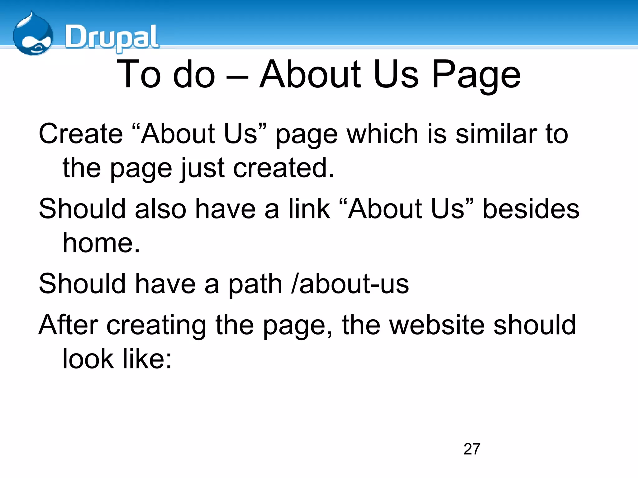 Linux Permission for Drupal 7 Remember to remove write permission from settings.php after installation (755 is ok). 