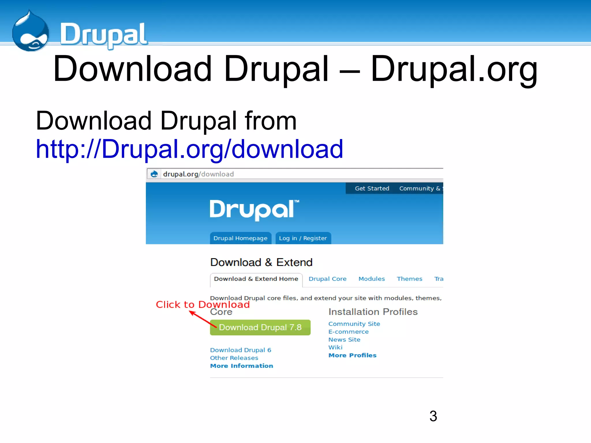 Add some nodes (Article/page) 
