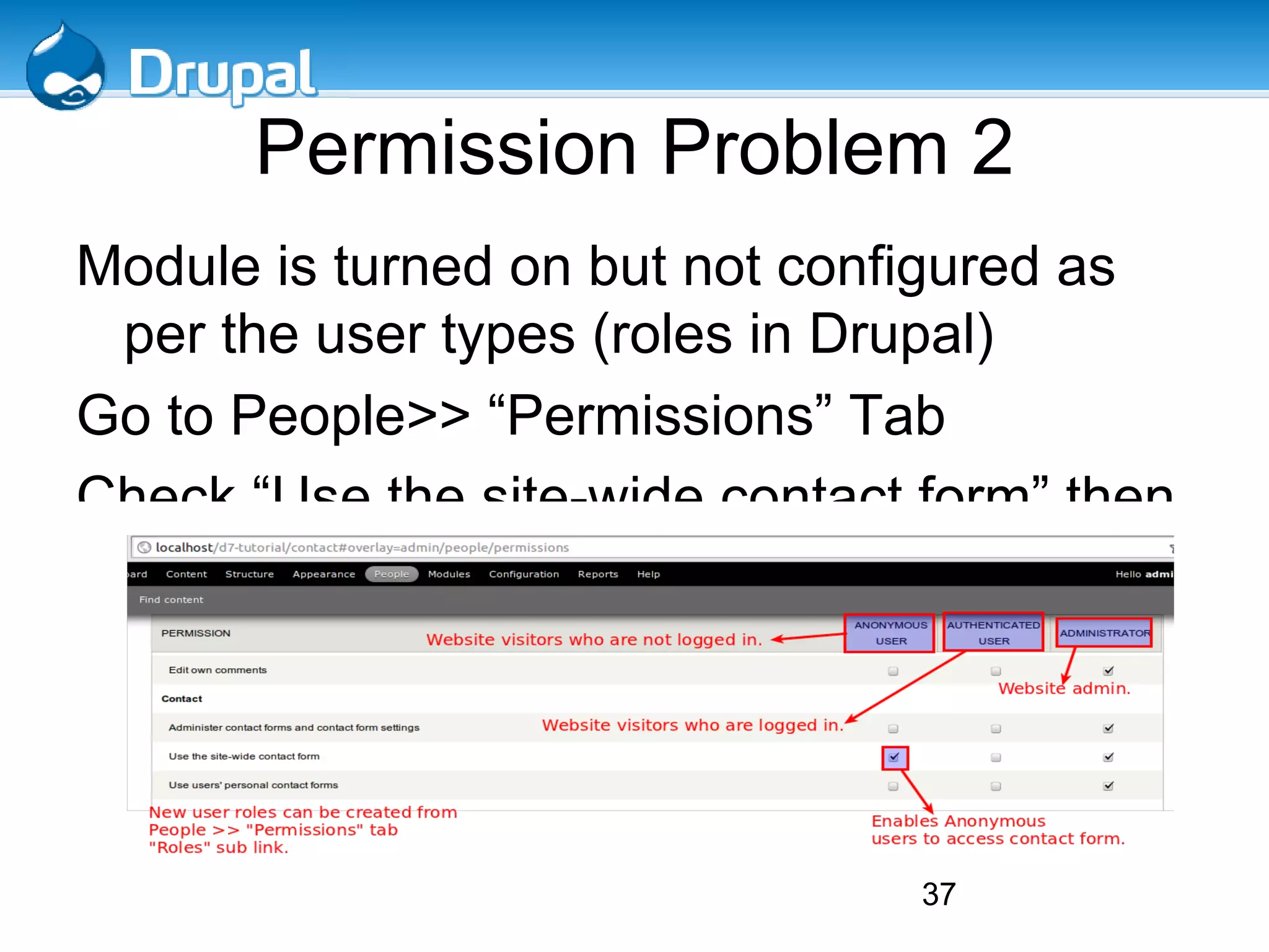 Node submission settings Edit needed submission settings (demo shows menu settings) 