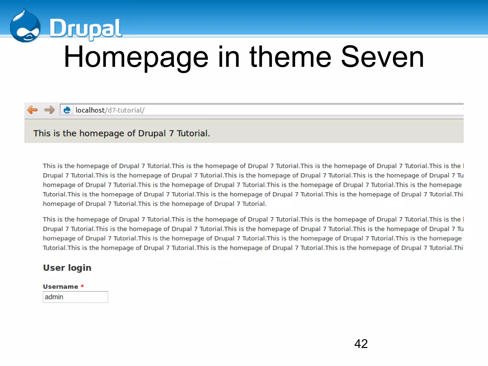 Solve 2 home links Structure >> Menus 