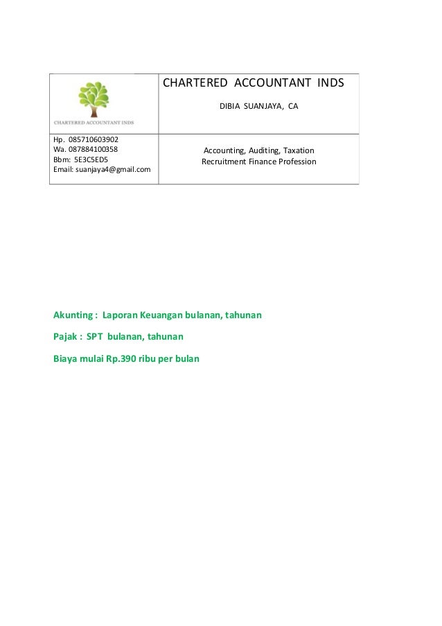 Chartered Accountant Inds 2