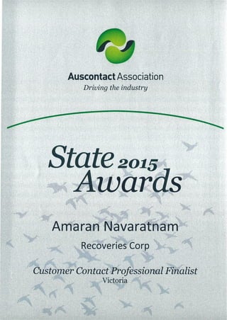 auscontact award