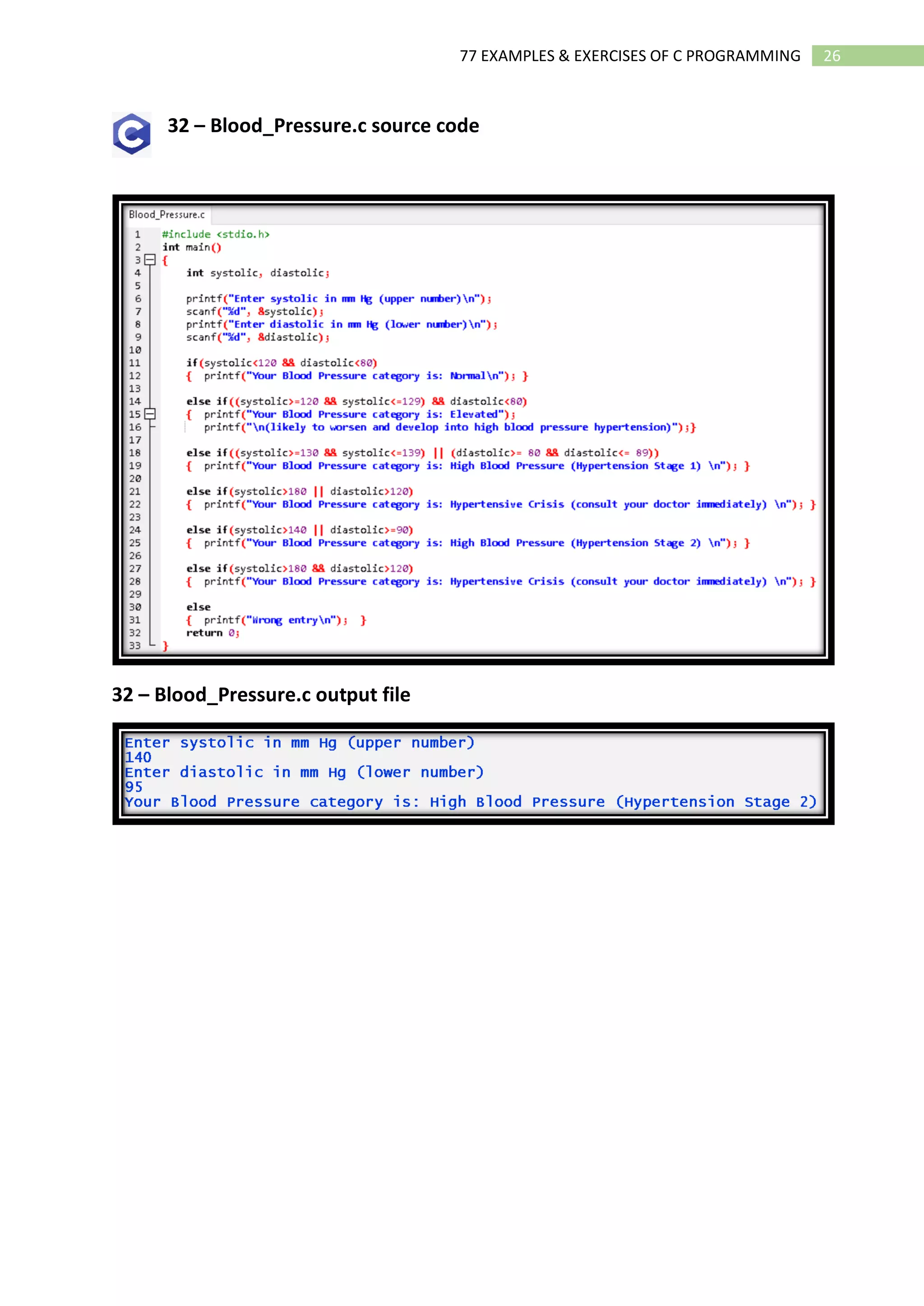 02 Ebook 77 Examples and Exercises of C Programming.pdf | Programming ...